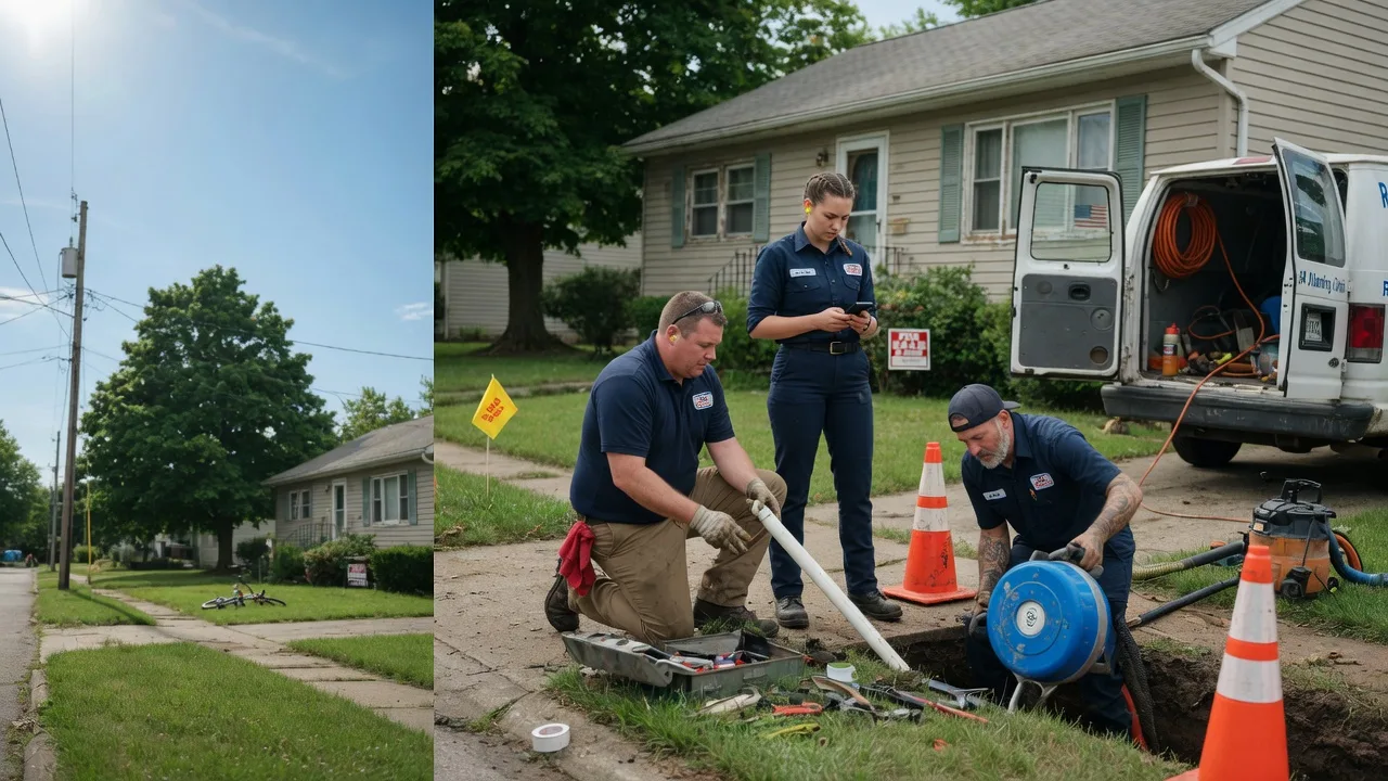 Sewer Line Repair in Pennington, NJ near me